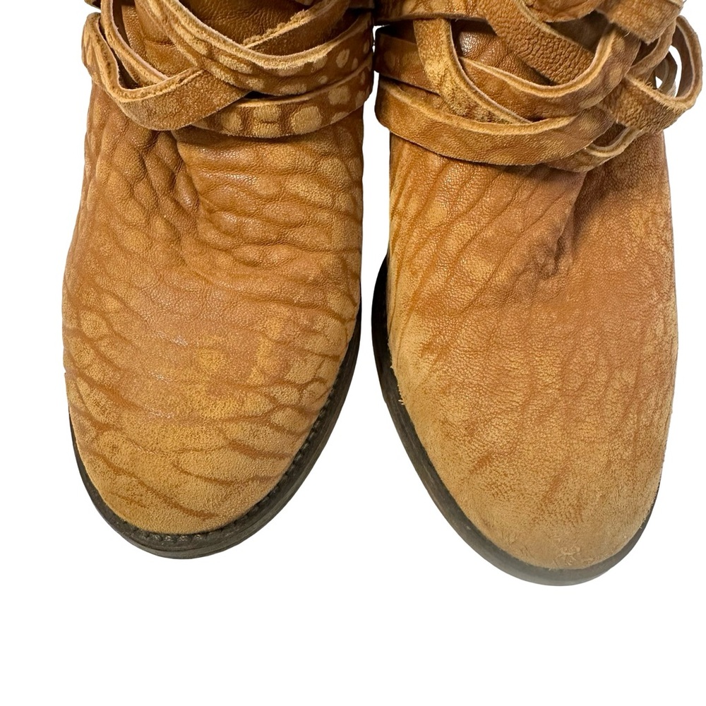 Free People Woven Leather Booties - Picture 5 of 8